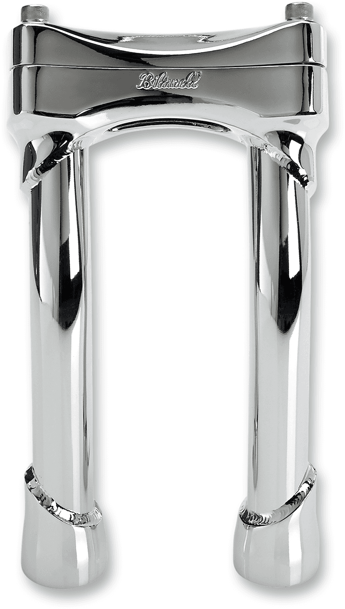 BILTWELL 0602-0894 Murdock Handlebar Risers - Pullback - 8" - Chrome — image 3 of 3