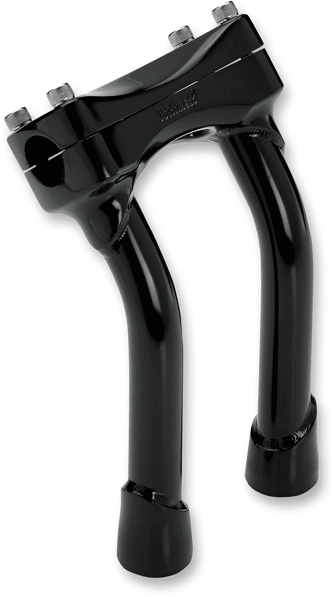 BILTWELL 0602-0895 Murdock Handlebar Risers - Pullback - 8" - Black