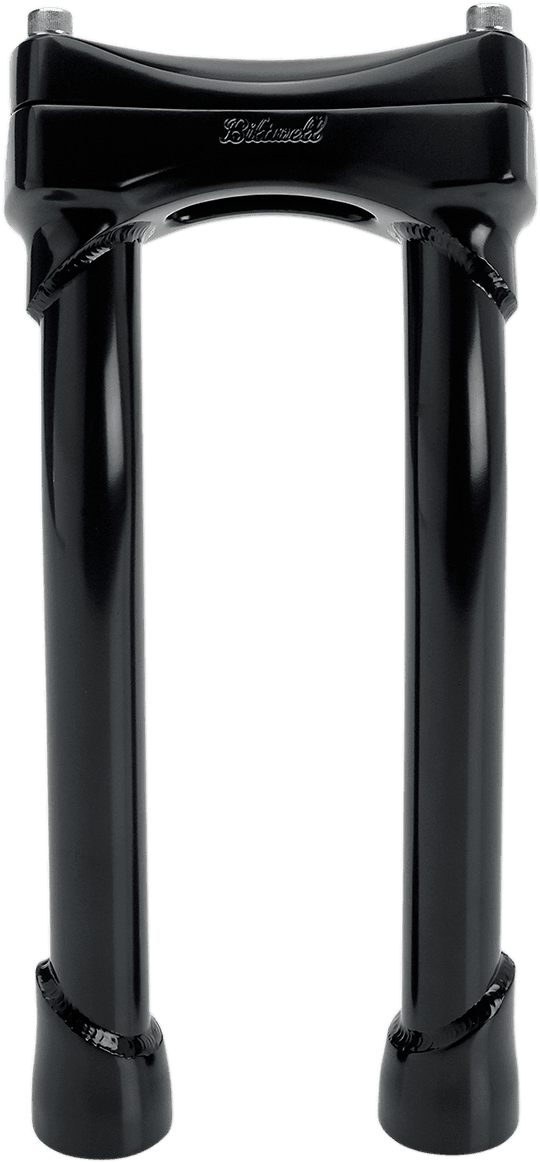BILTWELL 0602-0897 Murdock Handlebar Risers - Pullback - 10" - Black — image 2 of 2