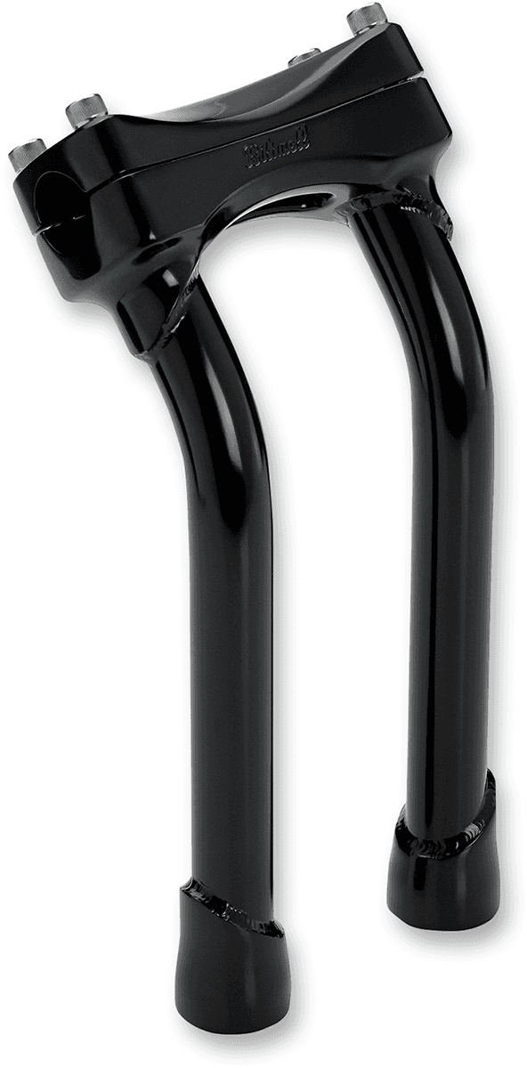 BILTWELL 0602-0897 Murdock Handlebar Risers - Pullback - 10" - Black