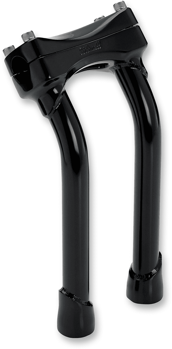 BILTWELL 0602-0897 Murdock Handlebar Risers - Pullback - 10" - Black — image 1 of 2