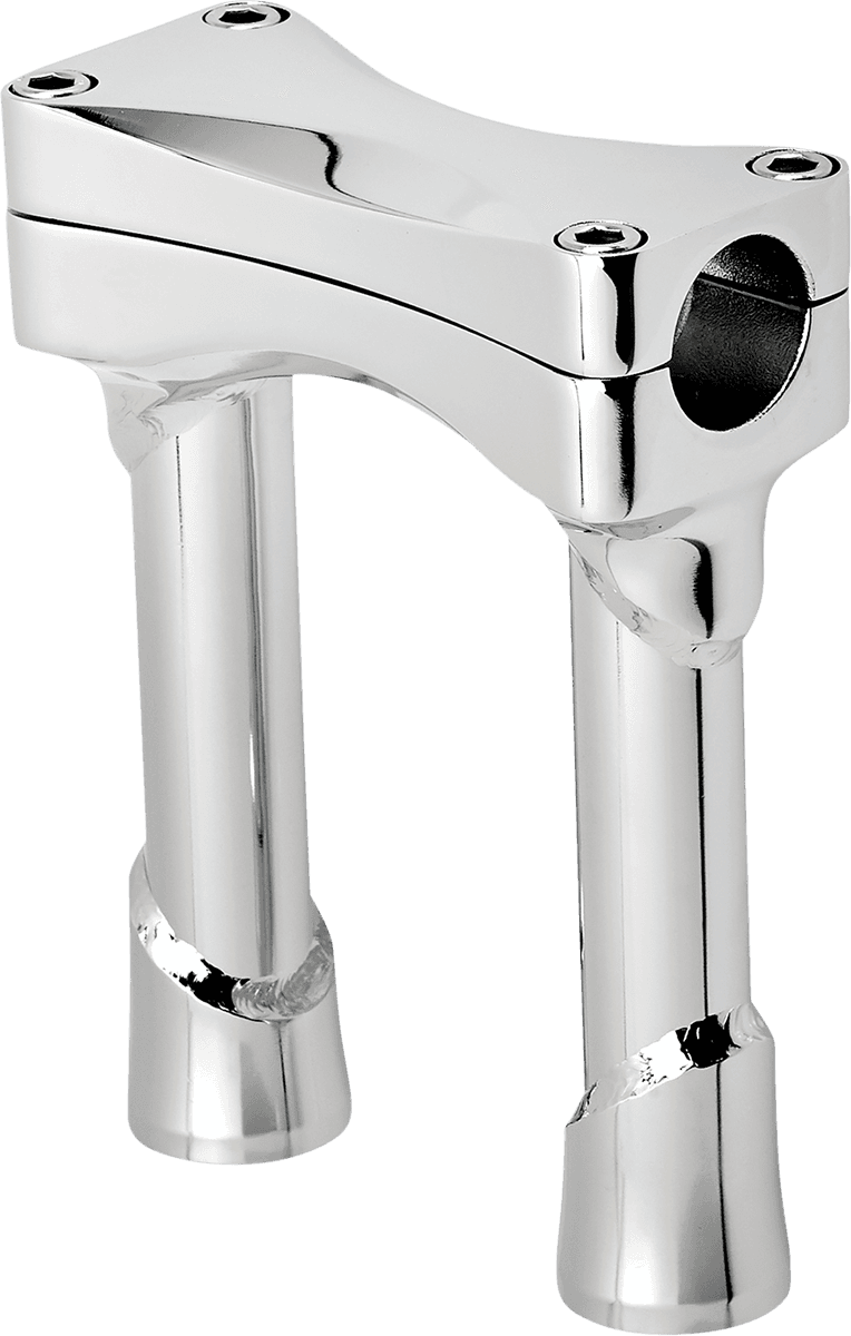 BILTWELL 0602-1111 Murdock O/S Risers - 6" - Chrome — image 4 of 5
