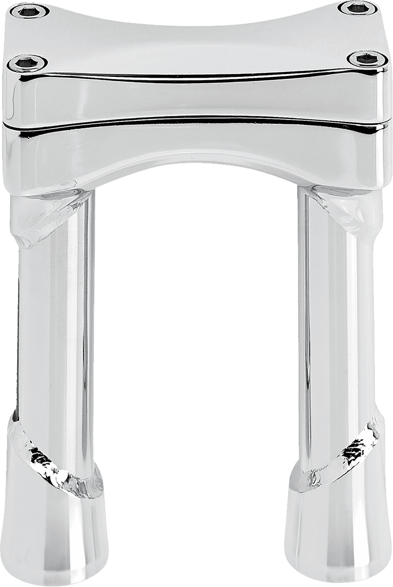BILTWELL 0602-1111 Murdock O/S Risers - 6" - Chrome