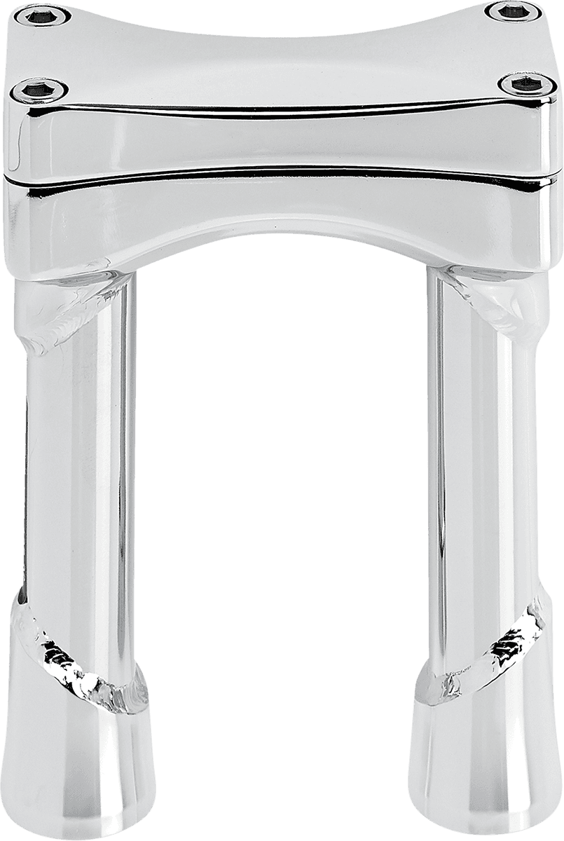 BILTWELL 0602-1111 Murdock O/S Risers - 6" - Chrome — image 1 of 5