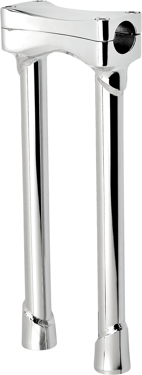BILTWELL 0602-1117 Murdock O/S Risers - 12" - Chrome — image 4 of 5