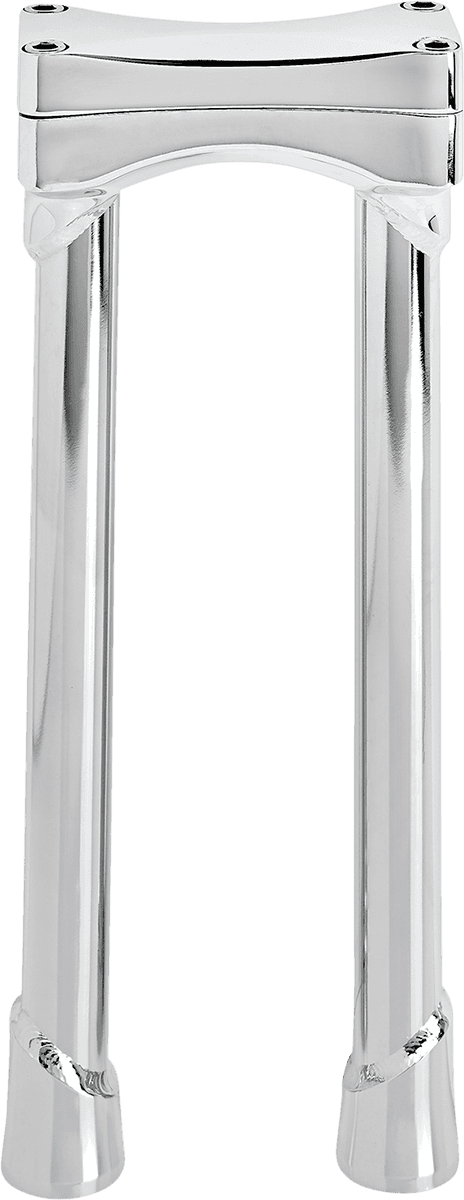 BILTWELL 0602-1117 Murdock O/S Risers - 12" - Chrome