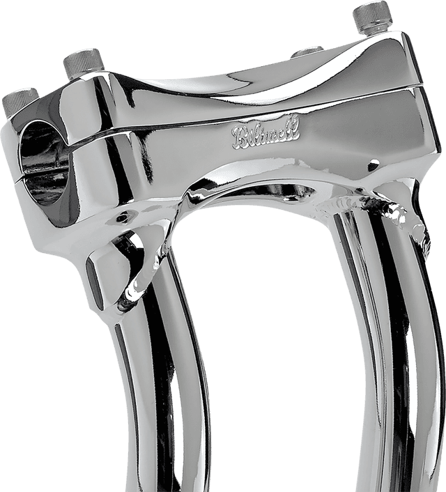 BILTWELL 0602-1127 Murdock O/S Risers - Pullback - 12" - Chrome — image 6 of 6