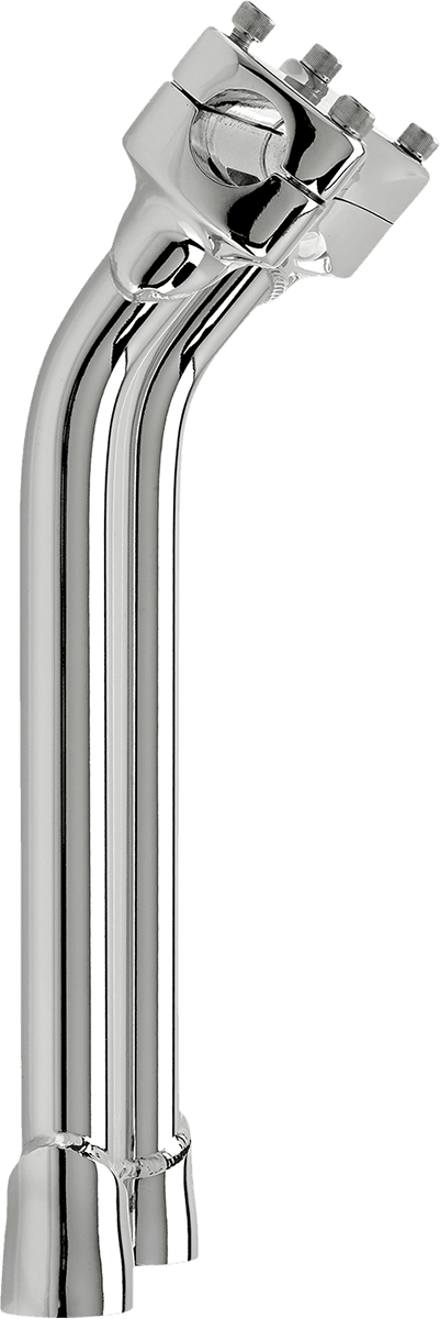 BILTWELL 0602-1127 Murdock O/S Risers - Pullback - 12" - Chrome — image 5 of 6