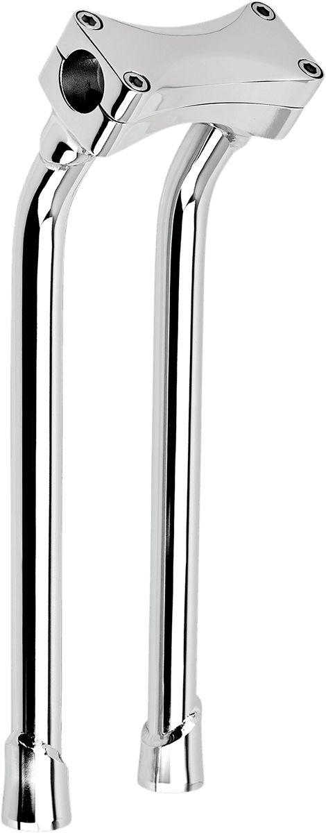 BILTWELL 0602-1129 Murdock O/S Risers - Pullback - 14" - Chrome — image 3 of 5