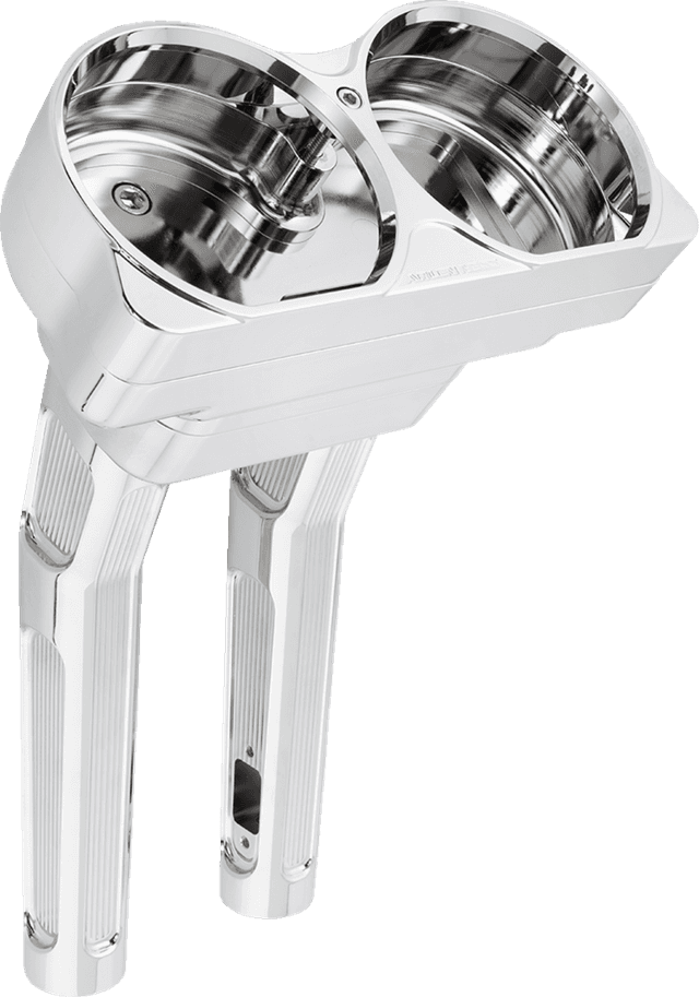 ARLEN NESS 0602-1147 Method Kickback Handlebar Riser - 10" - Chrome — image 1 of 3