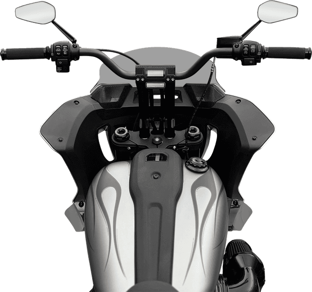 KODLIN USA 0602-1424 Fastback Risers - 10" - Black — image 5 of 10