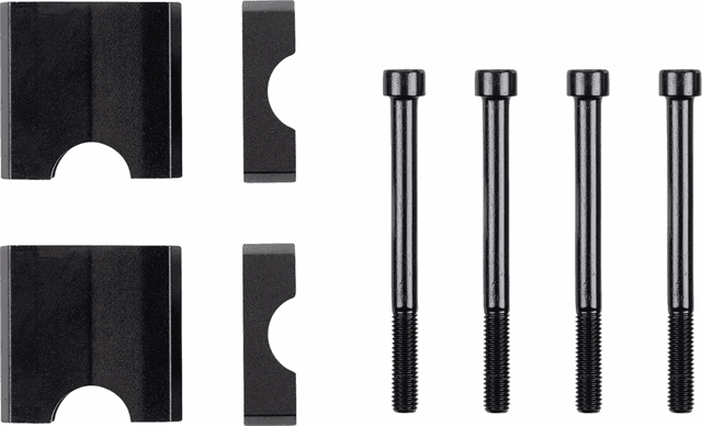 POWERMADD 0602-1432 Universal 7/8" Bar Risers w/ Bolts - 2" — image 2 of 2