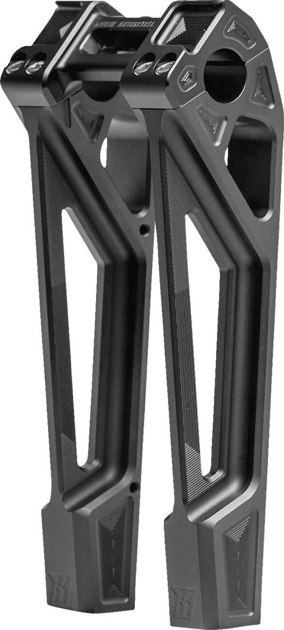 KODLIN USA 0602-1458 Fastback Risers - Includes Clamp - 10" - Black — image 1 of 6