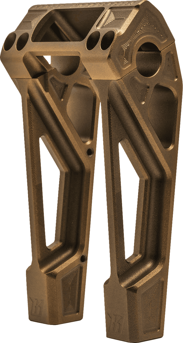 KODLIN USA 0602-1521 Fastback Risers - 8" - Bronze — image 1 of 4