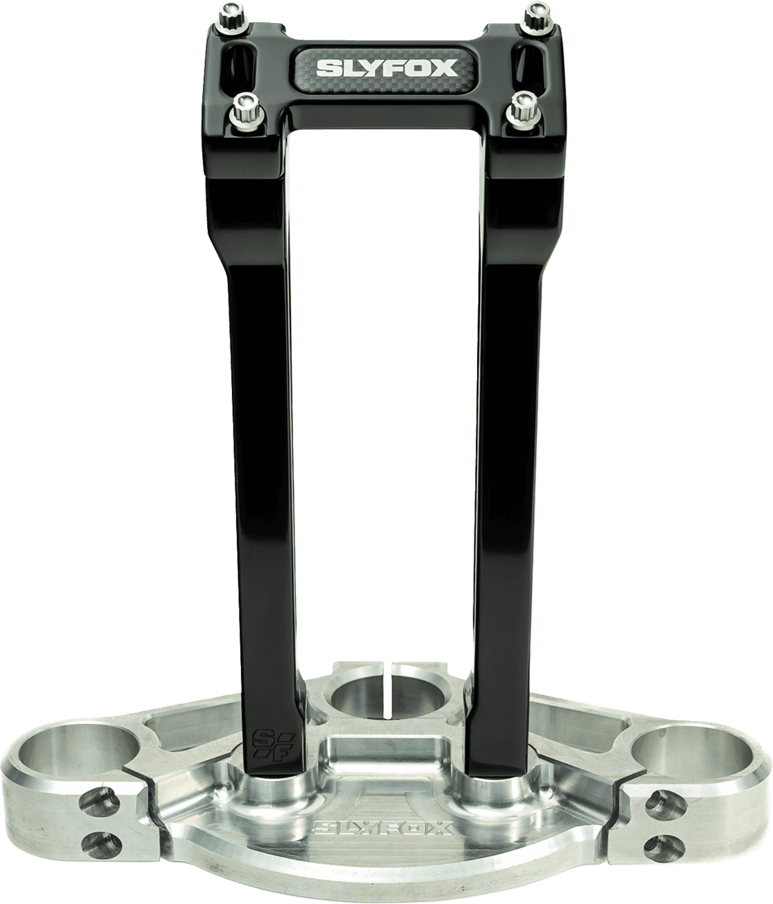 SLYFOX 06021527 Handlebar Riser Kit - Straight - 1" Clamping - 10" Rise - Black