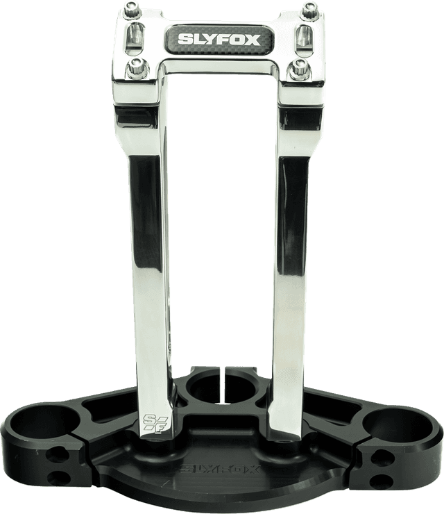 SLYFOX 06021528 Handlebar Riser Kit - Straight - 1" Clamping - 10" Rise - Raw — image 1 of 2