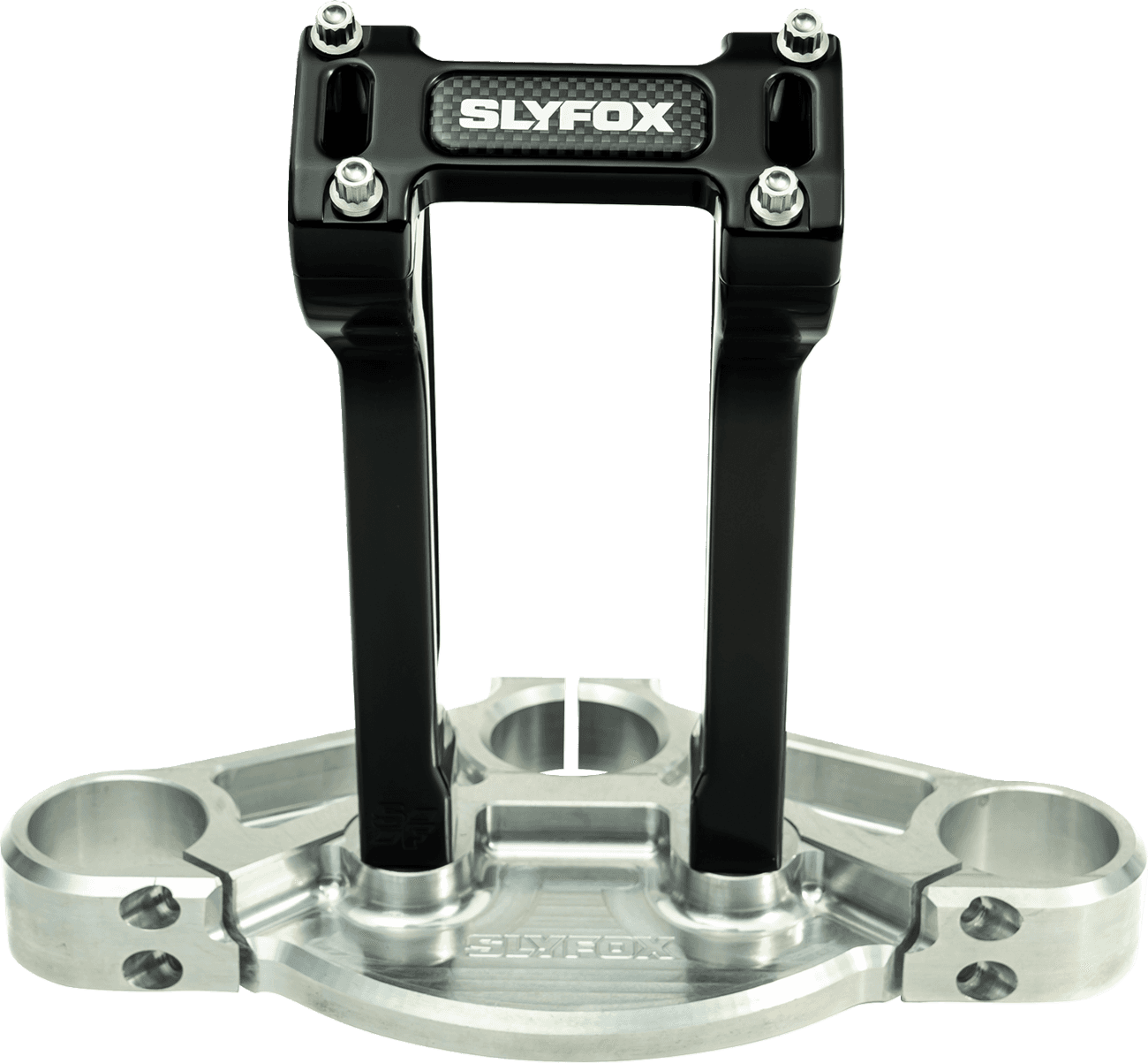 SLYFOX 06021531 Handlebar Riser Kit - Pullback - 1" Clamping - 8" Rise - Black