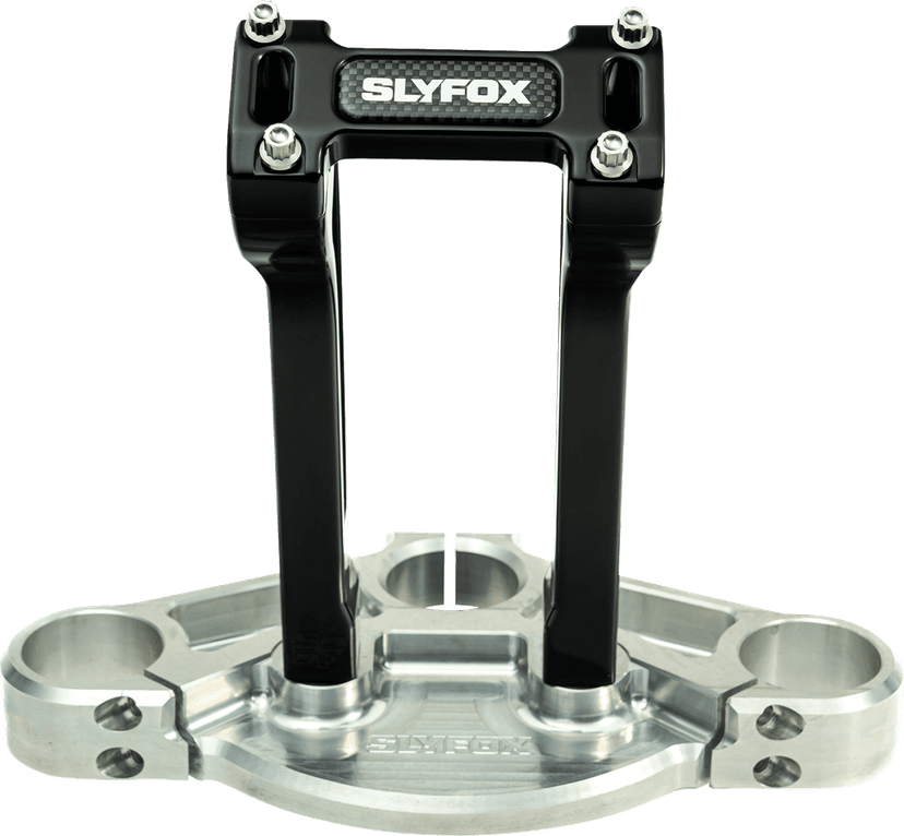 SLYFOX 06021531 Handlebar Riser Kit - Pullback - 1" Clamping - 8" Rise - Black — image 1 of 2