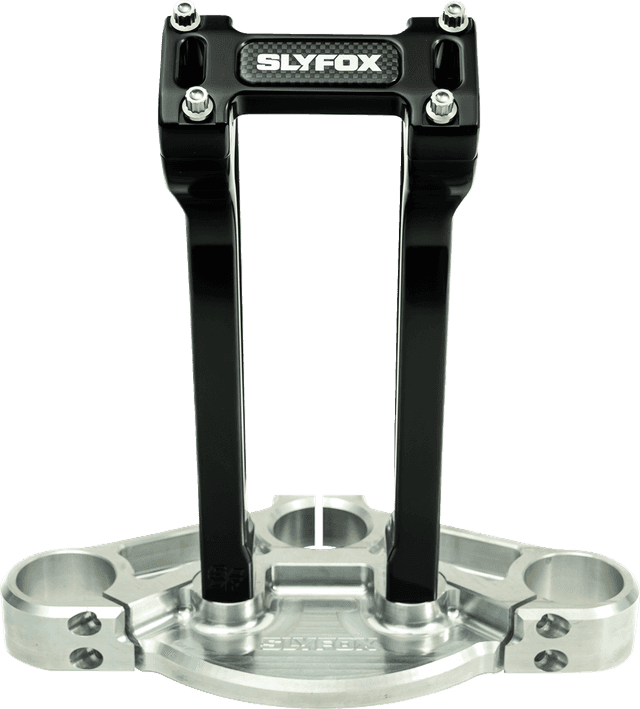 SLYFOX 06021533 Handlebar Riser Kit - Pullback - 1" Clamping - 10" Rise - Black — image 1 of 2
