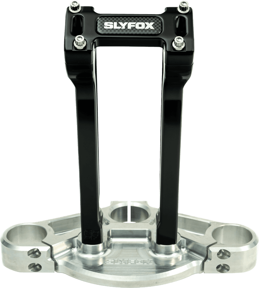 SLYFOX 06021533 Handlebar Riser Kit - Pullback - 1" Clamping - 10" Rise - Black — image 1 of 2