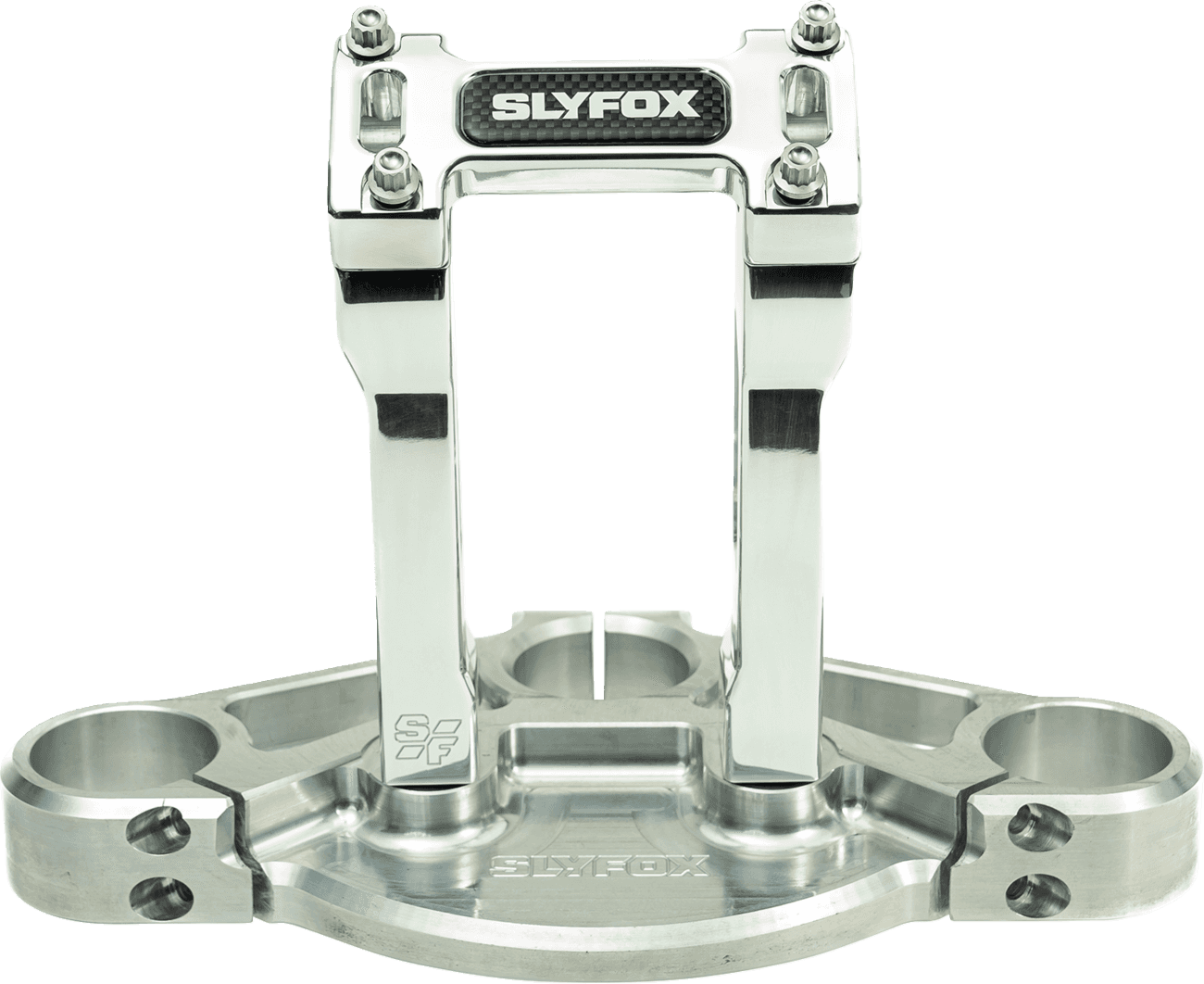 SLYFOX 06021536 Handlebar Riser Kit - Straight - 1-1/8" Clamping - 6" Rise - Raw