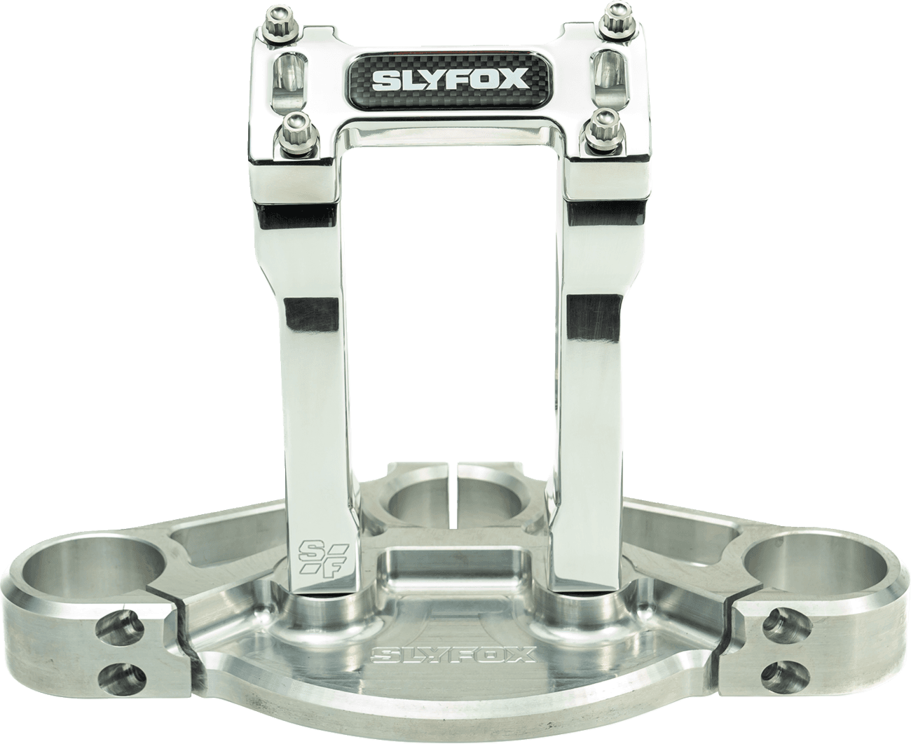 SLYFOX 06021536 Handlebar Riser Kit - Straight - 1-1/8" Clamping - 6" Rise - Raw