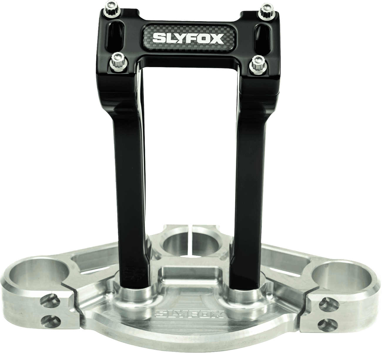 SLYFOX 06021543 Handlebar Riser Kit - Pullback - 1-1/8" Clamping - 8" Rise - Black