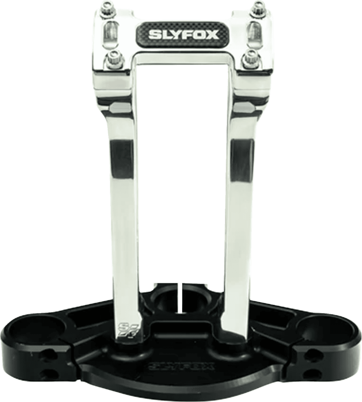 SLYFOX 06021546 Handlebar Riser Kit - Pullback - 1-1/8" Clamping - 10" Rise - Raw