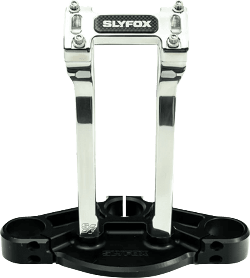 SLYFOX 06021546 Handlebar Riser Kit - Pullback - 1-1/8" Clamping - 10" Rise - Raw — image 1 of 3