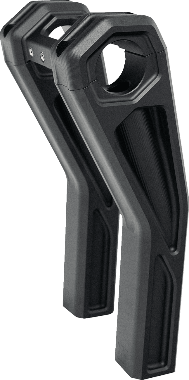 KODLIN USA 0602-1555 Ascent Pro Risers - Pullback - 8" - Black