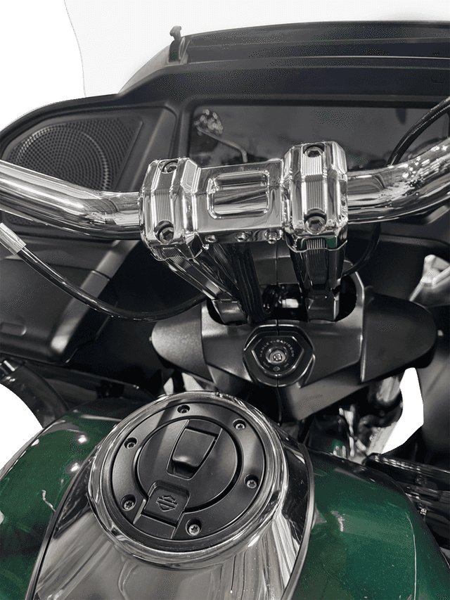 KODLIN USA 0602-1556 Ascent Pro Risers - Pullback - 8" - Chrome — image 6 of 6