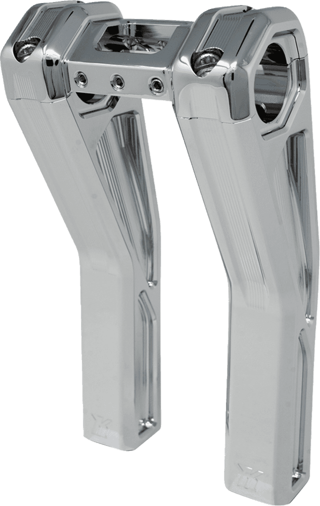 KODLIN USA 0602-1556 Ascent Pro Risers - Pullback - 8" - Chrome — image 2 of 6