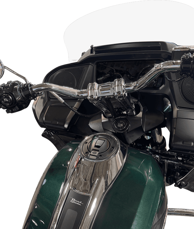 KODLIN USA 0602-1556 Ascent Pro Risers - Pullback - 8" - Chrome — image 5 of 6