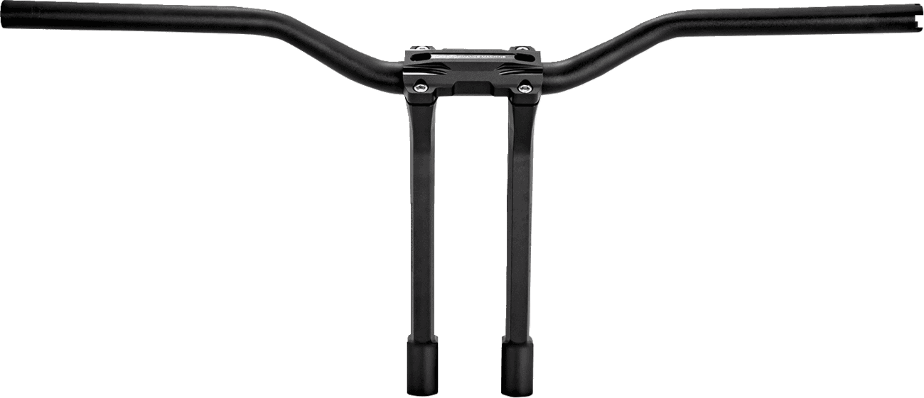 PERFORMANCE MACHINE (PM) 06021566 Phatbar & Riser Kit - Internal Wiring - 11-1/2" - Black Ops