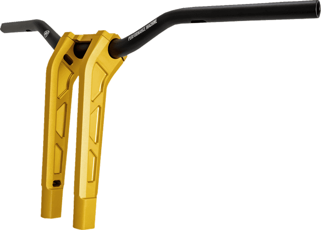 PERFORMANCE MACHINE (PM) 06021567 Phatbar & Riser Kit - Internal Wiring - 11-1/2" - Gold Ops — image 4 of 4