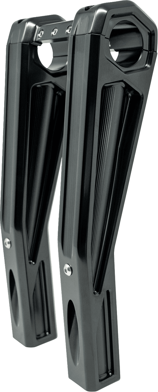 KODLIN USA 0602-1571 Ascent Pro Risers - Pullback - 10" - Gloss Black — image 1 of 5