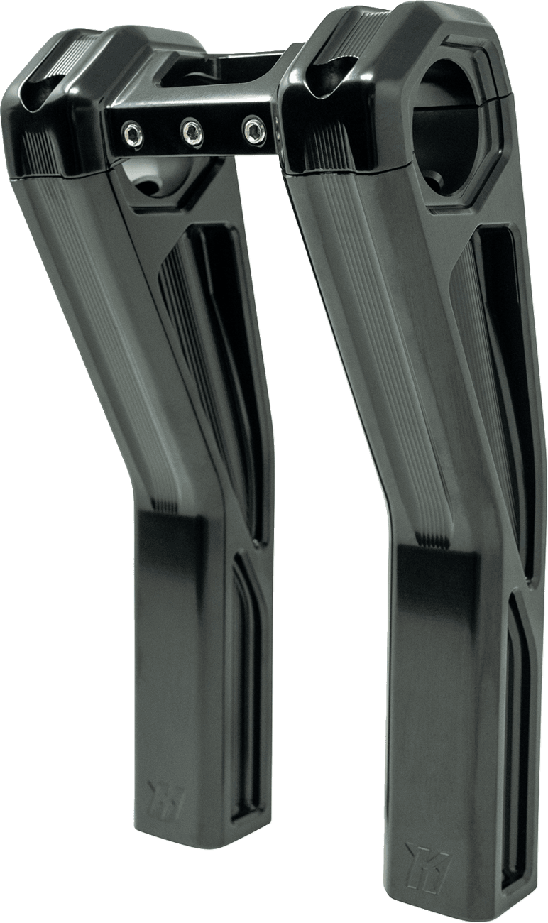 KODLIN USA 0602-1572 Ascent Pro Risers - Pullback - 8" - Gloss Black — image 3 of 6