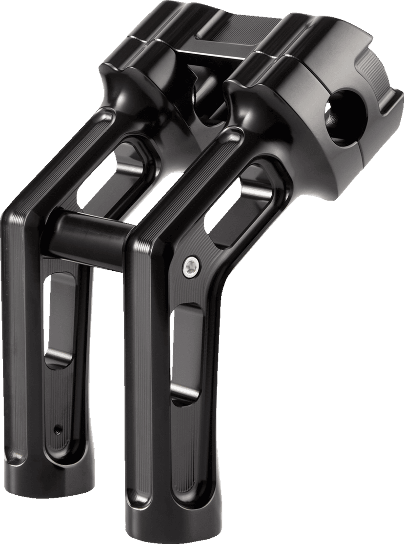 ARLEN NESS 06021655 Wayback Risers - 7" - Softail - Black — image 3 of 6