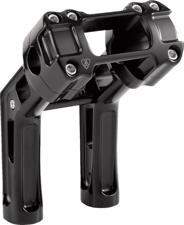 ARLEN NESS 06021655 Wayback Risers - 7" - Softail - Black — image 1 of 6
