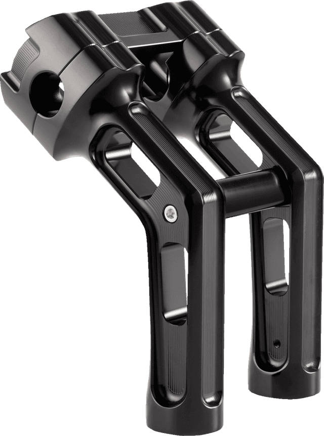 ARLEN NESS 06021655 Wayback Risers - 7" - Softail - Black — image 4 of 6