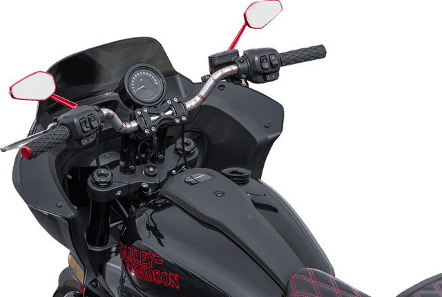 ARLEN NESS 06021659 Wayback Risers - Method - 7" - 4" Round Gauge - Black — image 3 of 3