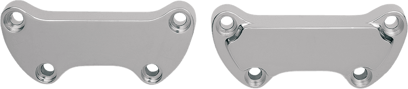 DRAG SPECIALTIES 0603-0002 Handlebar Clamp - Scalloped — image 2 of 2