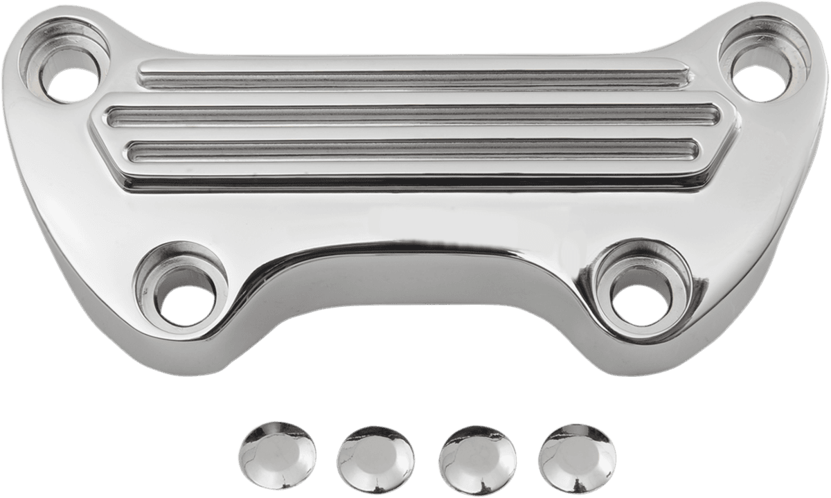 DRAG SPECIALTIES 0603-0003 Handlebar Clamp - Finned