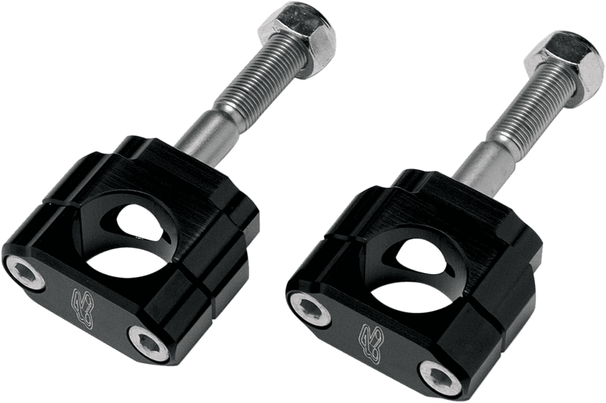 RENTHAL 0603-0070 Rubber-Mounted Handlebar Clamp - 1-1/8" - 0 mm Offset