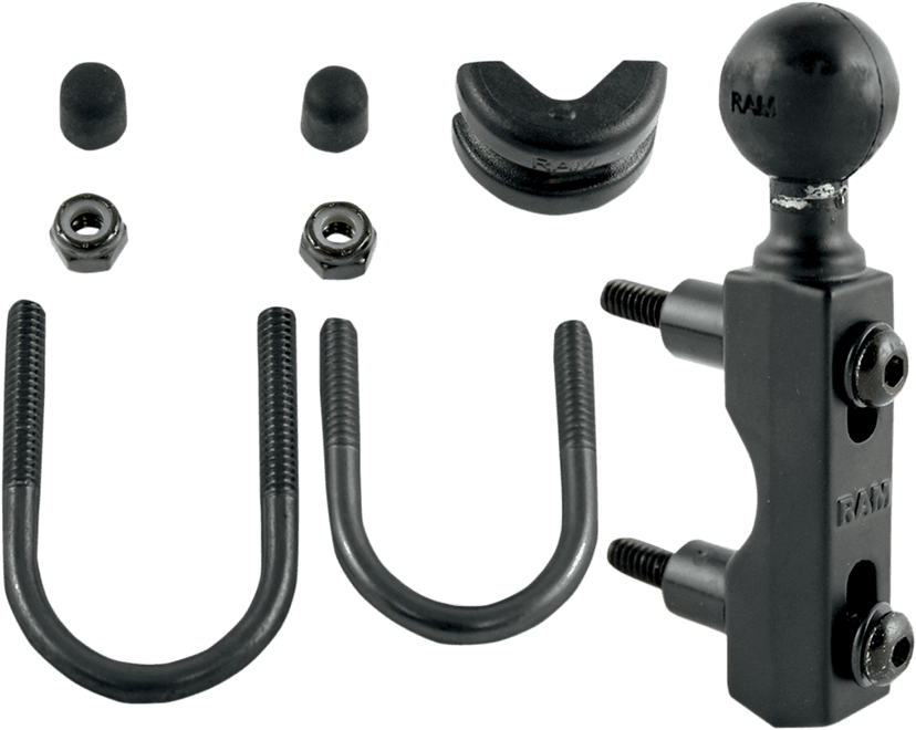 RAM MOUNTS 06030458 Universal Ball Mount - Handlebar/Brake/Clutch Base