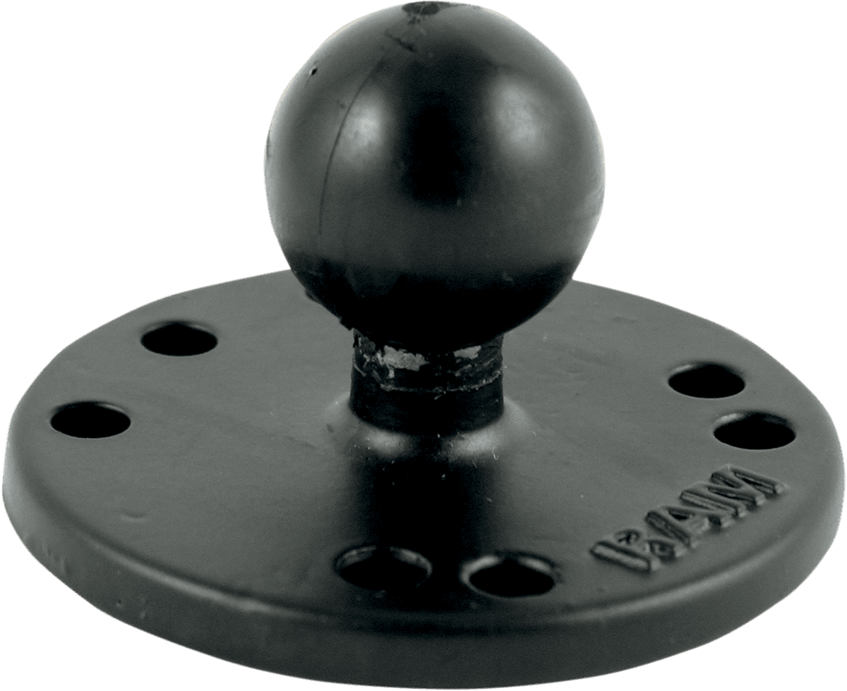 RAM MOUNTS 06030471 Mount Adapter - Ball w/ AMPS Hole Adapter