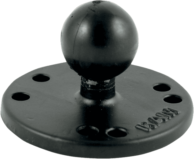 RAM MOUNTS 06030471 Mount Adapter - Ball w/ AMPS Hole Adapter