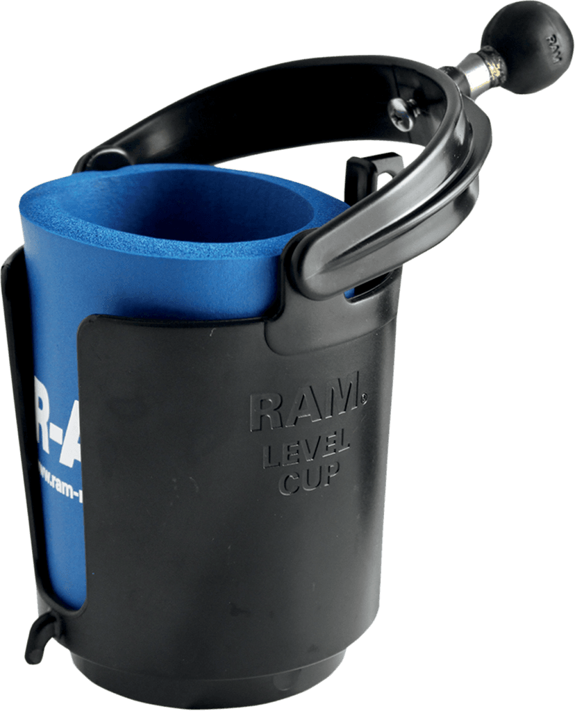 RAM MOUNTS 06030476 Self-Leveling Cup Holder and Cozy with 1" Ball