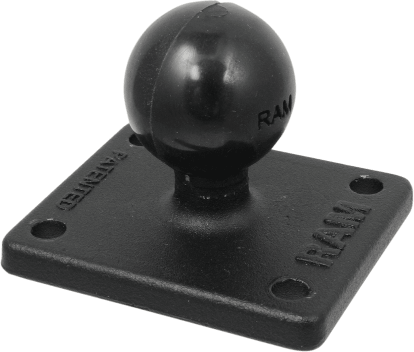 RAM MOUNTS 06030570 Ball Adapter with AMPS Plate - Garmin/TomTom