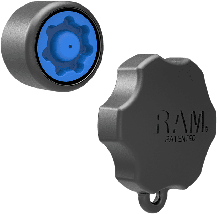 RAM MOUNTS 06030825 Pin-Lock Security Knob - 1"